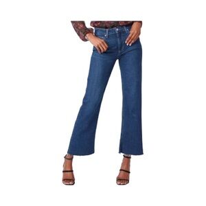 PAIGE Leenah Ankle High Rise Wide Leg Jean Size 24, NWOT